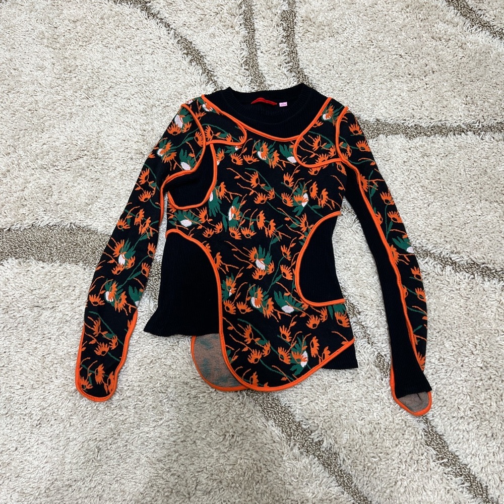 SOLD. Eckhaus Latta Drip Top - Picture 5 of 8